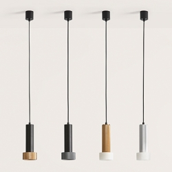 Подвесной светильник Focus черный - золотой