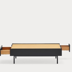 Журнальный столик Arista 2Dr черный