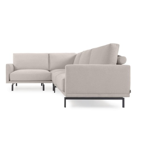 Galene 3-местный угловой диван бежевого цвета, 207 x 267 см