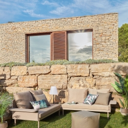 Пуф квадратный Nedra серый