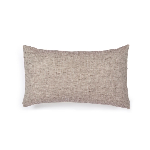 Чехол на подушку Casilda из льна и хлопка коричневого цвета 30 х 50
