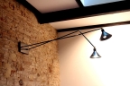 Регулируемая настенная лампа Factory W2 Doble black