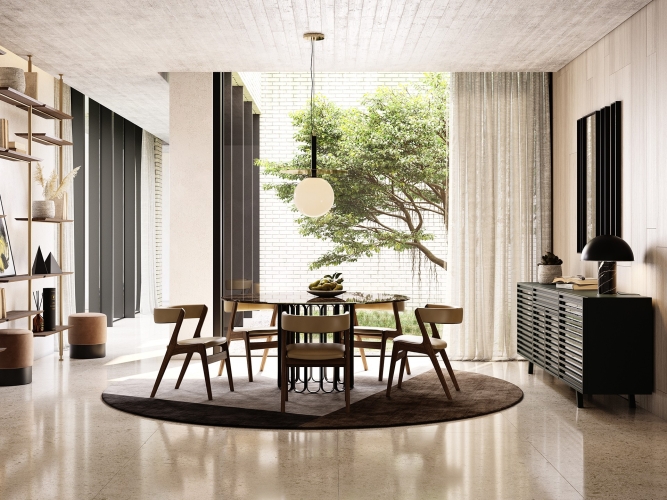 Стул состаренный Monaco