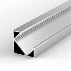 Серый профиль поверхности 45 ° 0,1 - 2MT