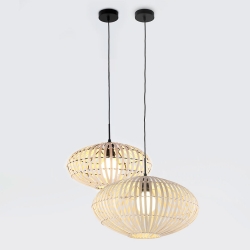 Подвесной светильник Anya черный металл Ø 40 cm