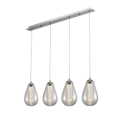 Подвесной светильник Taccia 4L LED хром