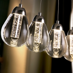 Подвесной светильник Taccia 4L LED хром