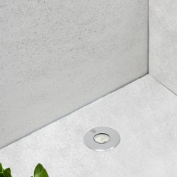 Встраиваемый светильник уличный Curtis серый