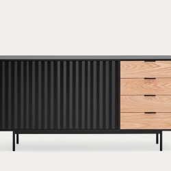 Сервант Sierra 2D4Dr черный