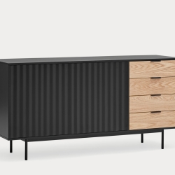 Сервант Sierra 2D4Dr черный