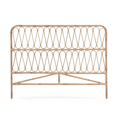 Caterina Изголовье из ротанга с натуральной отделкой для кроватей 150 см