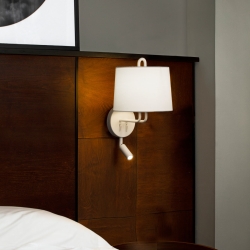 Бра с ридером Montreal белое