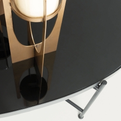 Столик Marsh черный