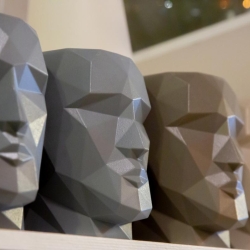 Кашпо Adan Nano матовое антрацит