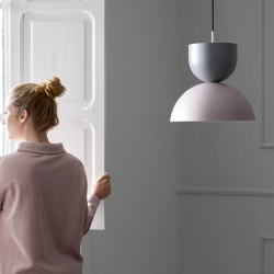 Подвесной светильник Gamma белый металл