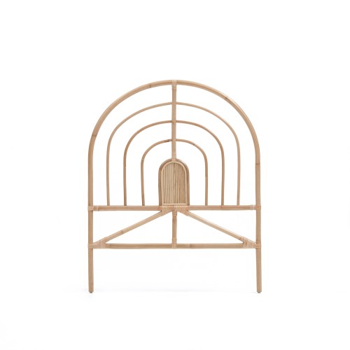 Sundberg Изголовье из ротанга с натуральной отделкой для кроватей шириной 90 см