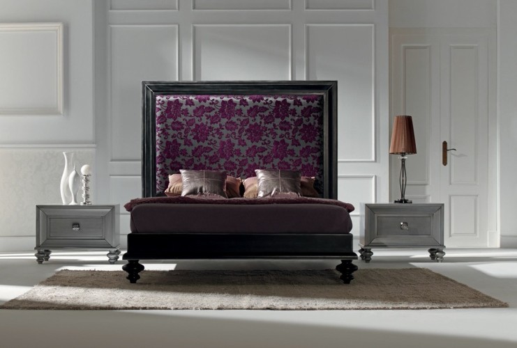 Кровать Mugali с мягким изголовьем