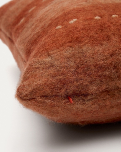 Mayela Чехол на подушку в красную и белую полоску 45 x 45 см