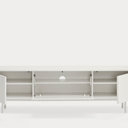 Тумба под ТВ 3D Sierra белая