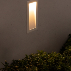 Уличный встраиваемый светильник Soun белый