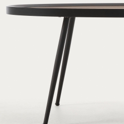 Журнальный столик Kamelia из шпона ореха