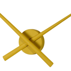 Часы OJ mini Mustard Цвет горчичный. D=50см