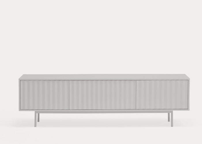 Тумба под ТВ 3D Sierra серая