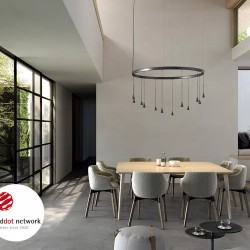 Подвесной светильник Skybell Circle S/12L/40-42