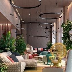 Подвесной светильник Skybell Circle S/12L/40-42