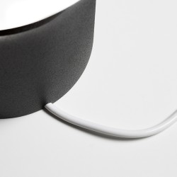 Настольная лампа Tribeca USB 20 см Black