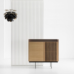 Буфет Stockholm STH224 на черных ножках 29 см