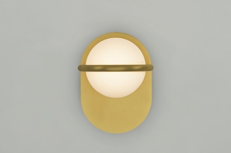 Настенный светильник  C_Ball W 1L латунный