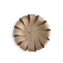 Часы Nomon Brisa (основание - дуб/стрелки - латунь/деления - латунь). D=52см