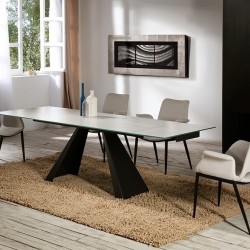 Раздвижной обеденный стол Alai белый