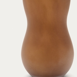 Numa Ваза из светло-коричневого стекла, 32 см