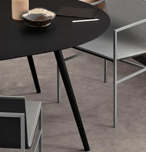 Обеденный стол Gazelle овальный 160x100 Epoxi/HPL