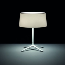 Настольная лампа Hall белая