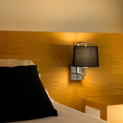 Бра Frame мат.никель/черный