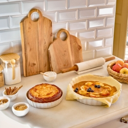 Syriana Прямоугольная сервировочная доска из массива акации