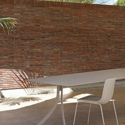 Обеденный стол Falcata outdoor прямоугольный 360 см