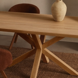 Стол Arya 160x100 дуб натуральный