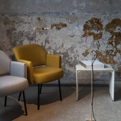 Торшер Tema мат.никель