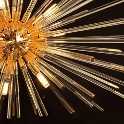 Подвесной светильник Evasion DIM 9L золото