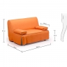 JOLLY диван-кровать T / sako оранжевый S127SK13