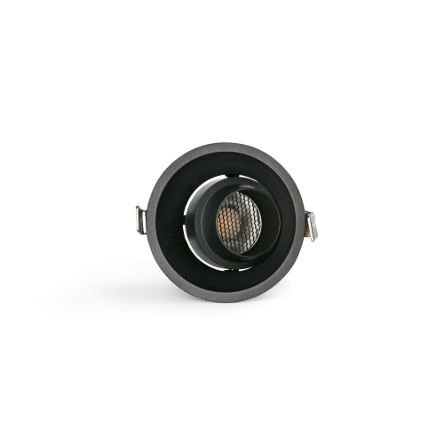 Встраиваемый светильник TULIPA черный 10W 2700K CRI90 36° CASAMBI