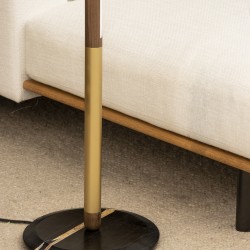 Светильник напольный Nomon Home LINEA Uno Gold