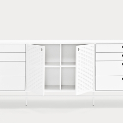 Сервант Punto 2D8Dr белый