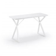 ATIK Консольный стол 130x45 (90) белый, матовый белый laqu C041M33