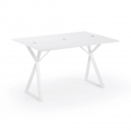 ATIK Консольный стол 130x45 (90) белый, матовый белый laqu C041M33