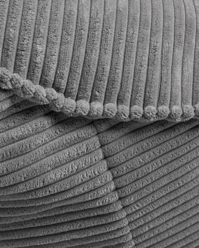 Пуф Marais Ø80 серый